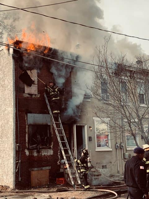 816 Line Street interior, March 8, 2019