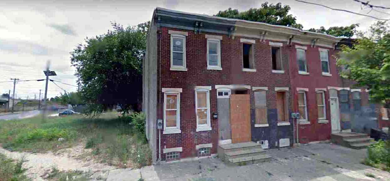 824, 826 and 828 Line Street, July 2012