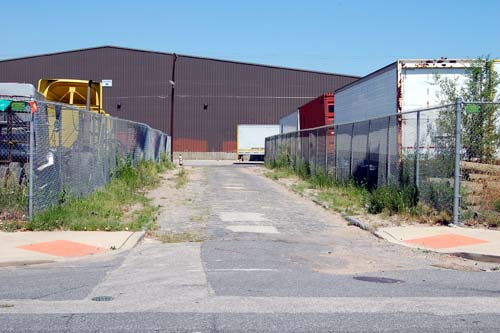 Locust Street looking north from Pine Street, August 5, 2006