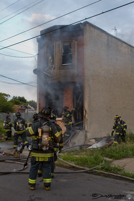 1128 Locust Street, the last standing structure, September 27, 2010