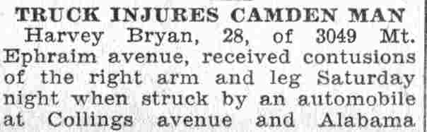 Newspaper clipping about 1134 Locust Street, 1932, part 1