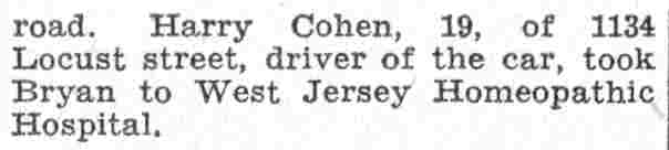 Newspaper clipping about 1134 Locust Street, 1932, part 2