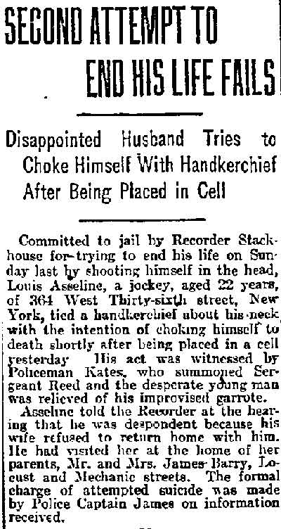 Newspaper clipping about 1252 Locust Street, 1914