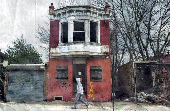 1510 Louis Street, July 2010 — razed January 20, 2015