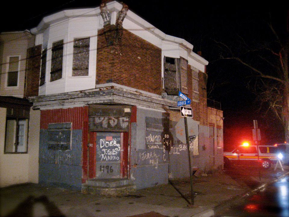 1601 Louis Street at the southwest corner of Louis Street and Jackson Street, 2012, photo by Gabe Angemi