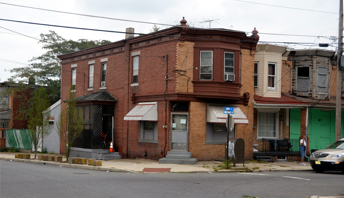 1201 Whitman Avenue — Northeast Corner, September 25, 2011