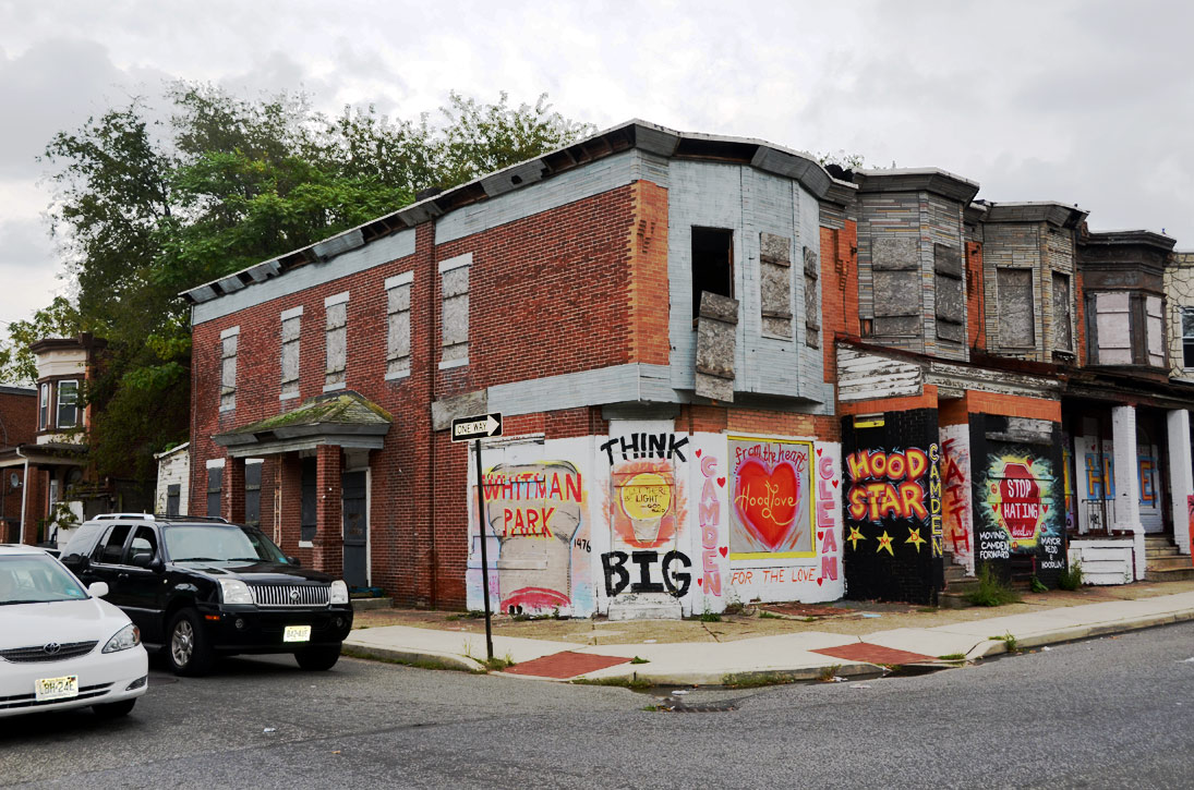 Southeast Corner of Louis Street and Whitman Avenue, September 25, 2011