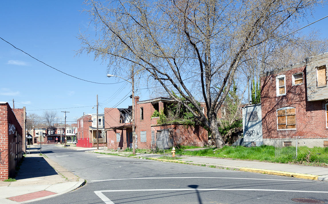 Warsaw Street north of Lowell Street, March 19, 2012