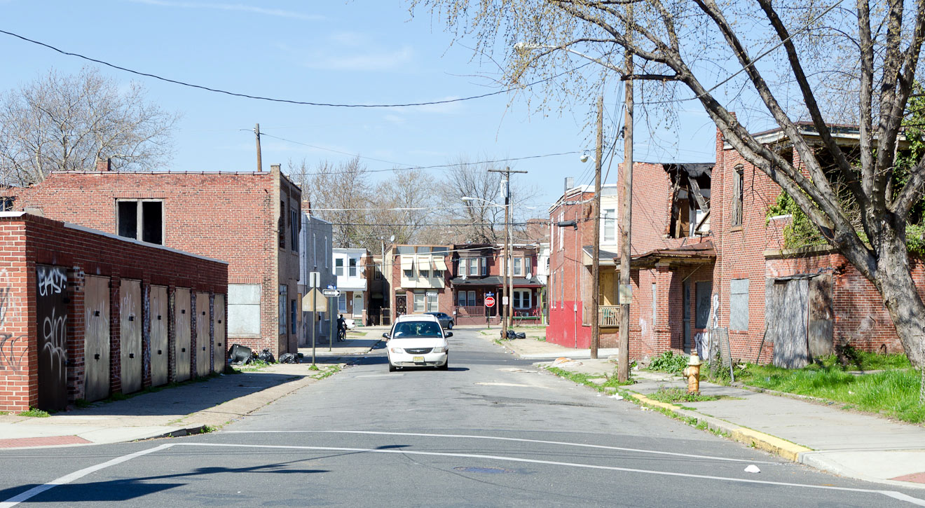 Warsaw Street north of Lowell Street, second view, March 19, 2012