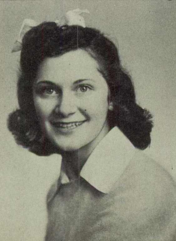 Mildred Kutner, 1246 Magnolia Avenue — Camden High School 1942 yearbook portrait
