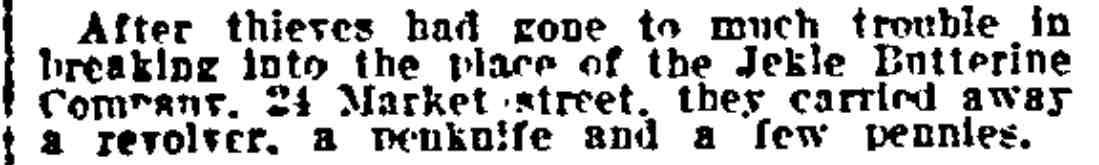 24 Market Street, Harry J. Clifton architect, Philadelphia Inquirer, July 29, 1914