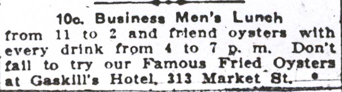 113 Market Street, Camden Post-Telegram, October 14, 1912 (P. Gaskill)