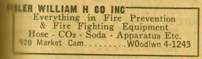 920-928 Market Street, William H. Fisler Company Inc., NJ Bell Yellow Pages ad 1955