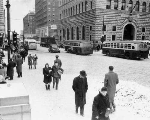 Northeast corner of Broadway and Market Street, Camden Trust, c. 1949
