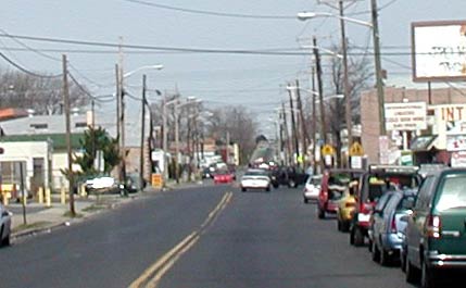 Looking northwest from Baird Boulevard, April 14, 2004