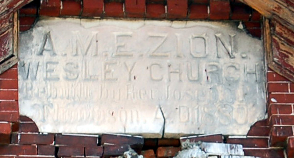 Zion Wesley AME Church neighborhood, 2006