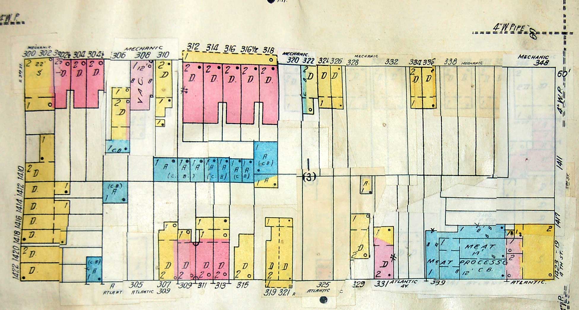 300 block of Mechanic Street, south side