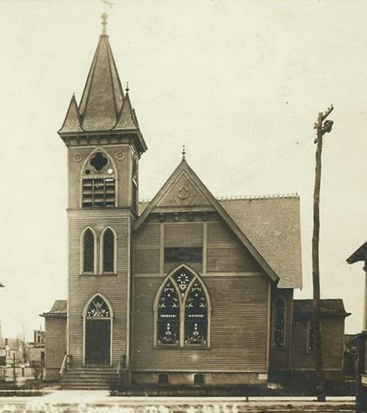 3316 Mickle Street — St. George's Methodist Episcopal Church, photo circa 1905