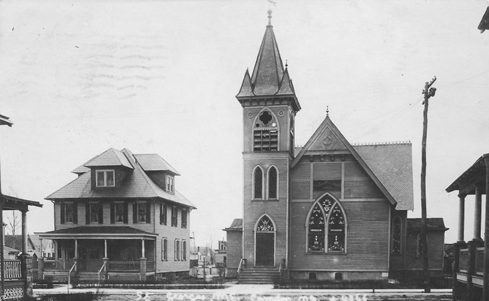 3320 Mickle Street — St. George's Methodist Episcopal Church Parsonage, photo circa 1905
