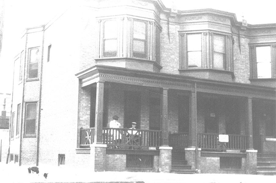 Ruth V. Marshall and her father William B. Marshall