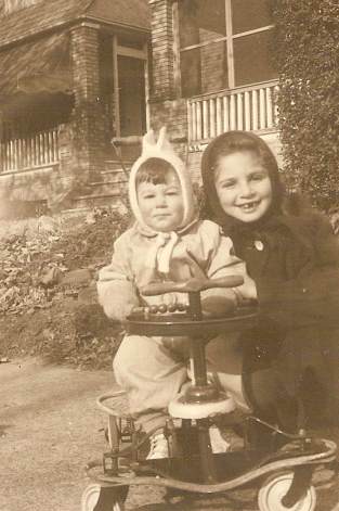 Lenny Cohen and Gerri Cohen, 246 Morse Street — January 1948
