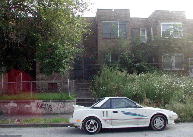 212 & 214 Morse Street — 1929 had not been built, July 2004