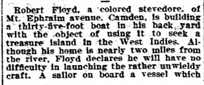 866 Mt. Ephraim Avenue, Philadelphia Inquirer, May 16, 1906