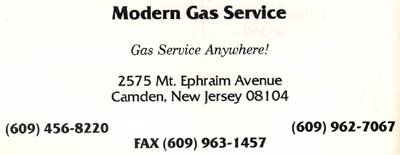 2575 Mt. Ephraim Avenue, Modern Gas Service, 1991