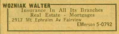 2917 Mt. Ephraim Avenue, 1959 New Jersey Bell Yellow Pages ad
