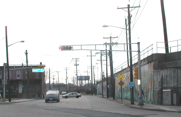 Looking south on Mt. Ephraim Avenue from Haddon Avenue, January 2006