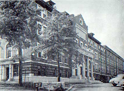 West Jersey Hospital, Mt. Ephraim Avenue and Atlantic Avenue. 1956