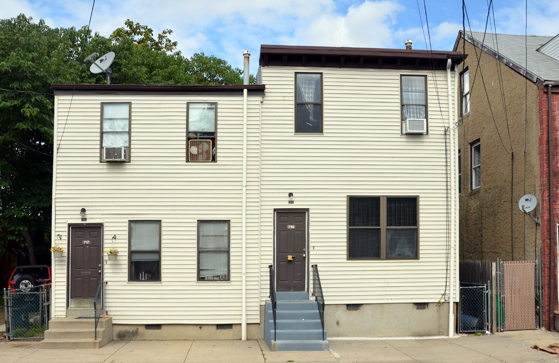717 & 719 Mount Vernon Street, photographed October 3, 2011