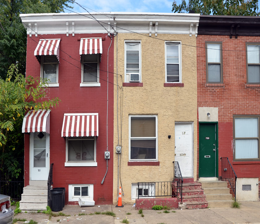 765 & 767 Mount Vernon Street, photographed October 3, 2011