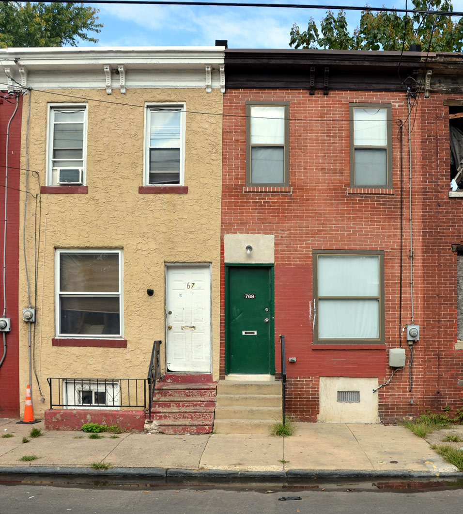 767 & 769 Mount Vernon Street, photographed October 3, 2011