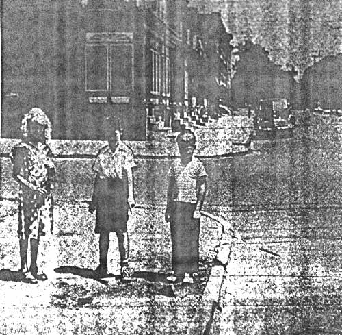 Camden Courier-Post, July 8, 1950 — North Camden street scene, photo of William McQuade