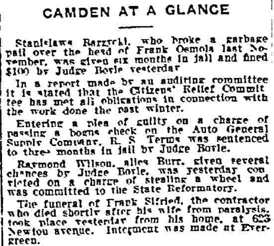 Camden at a Glance - Philadelphia Inquirer, May 21, 1915