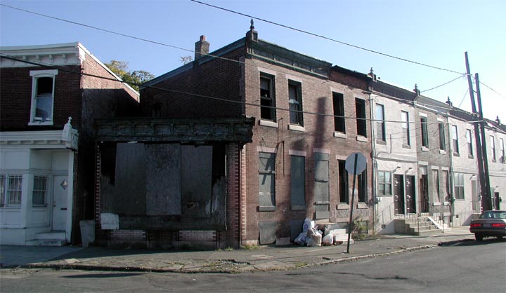 Southeast Corner of Newton Avenue & Walnut Street, September 22, 2003