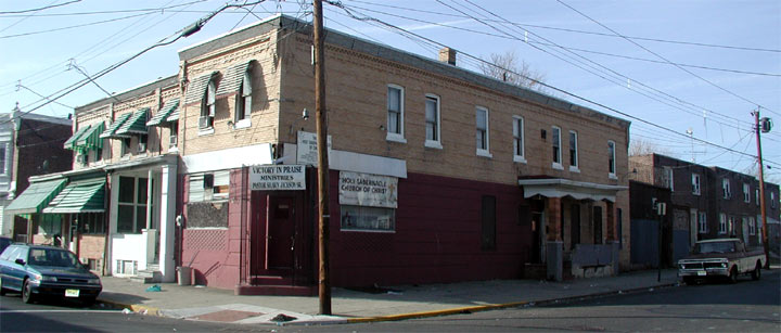 Northwest corner of Morton and Norris Streets, February 22, 2004