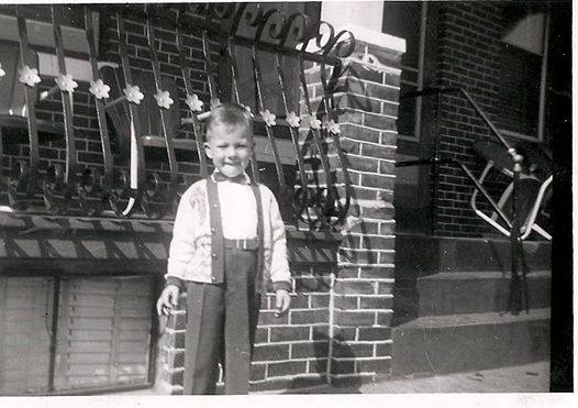 Young Frank Adams, 1956, 1405 Norris Street