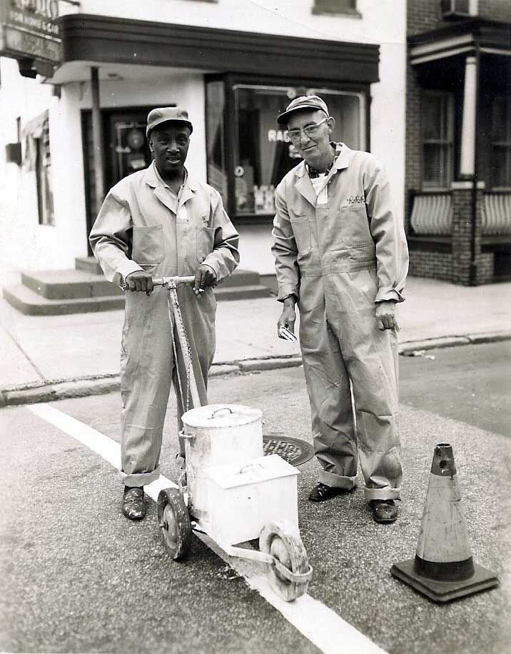 Robert R. Rowan Sr. with co-worker Penny
