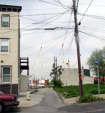 North & Point Street, looking west on North Street, May 2004