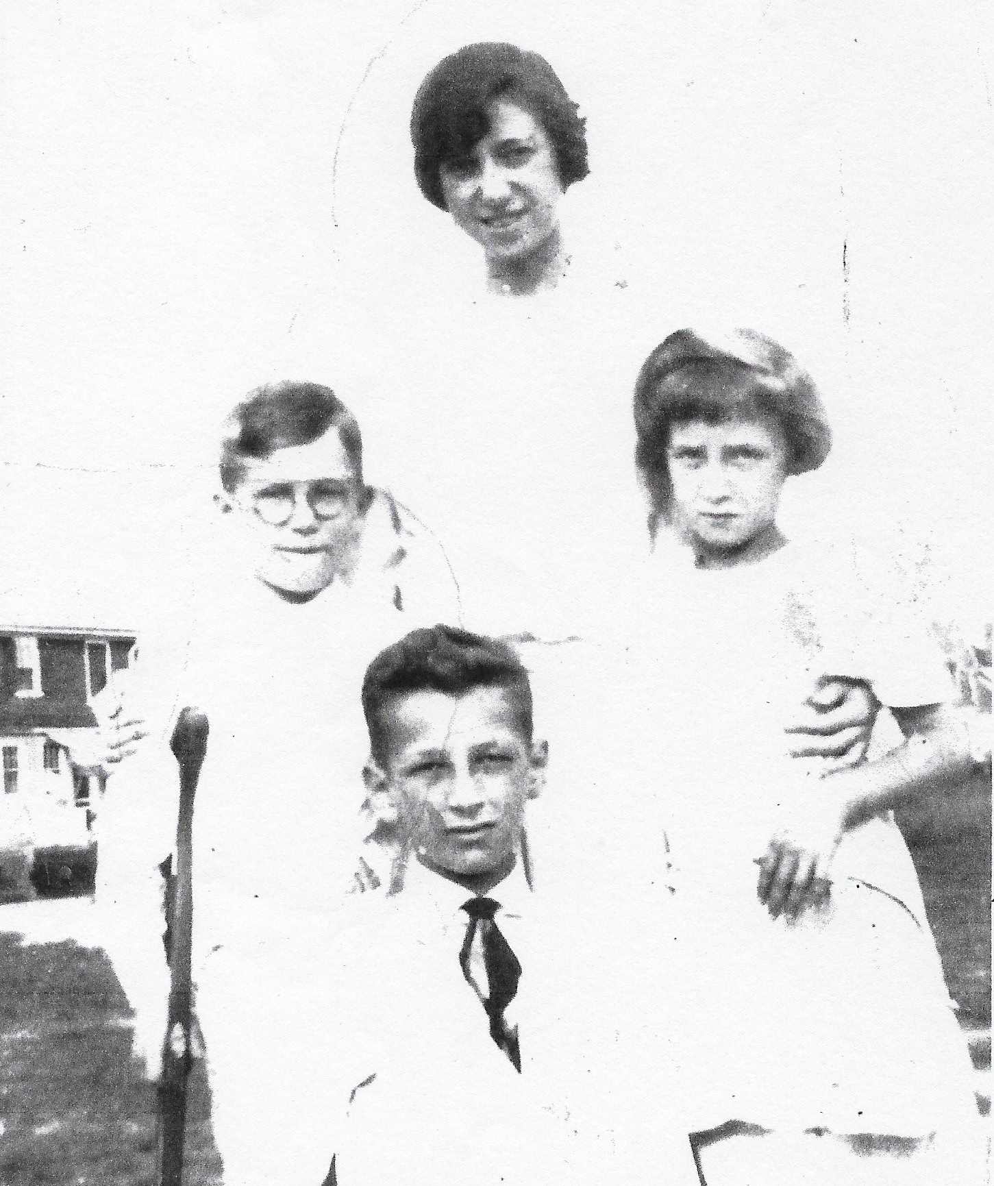William Segal family at 2958 East Octagon Road, 1920s