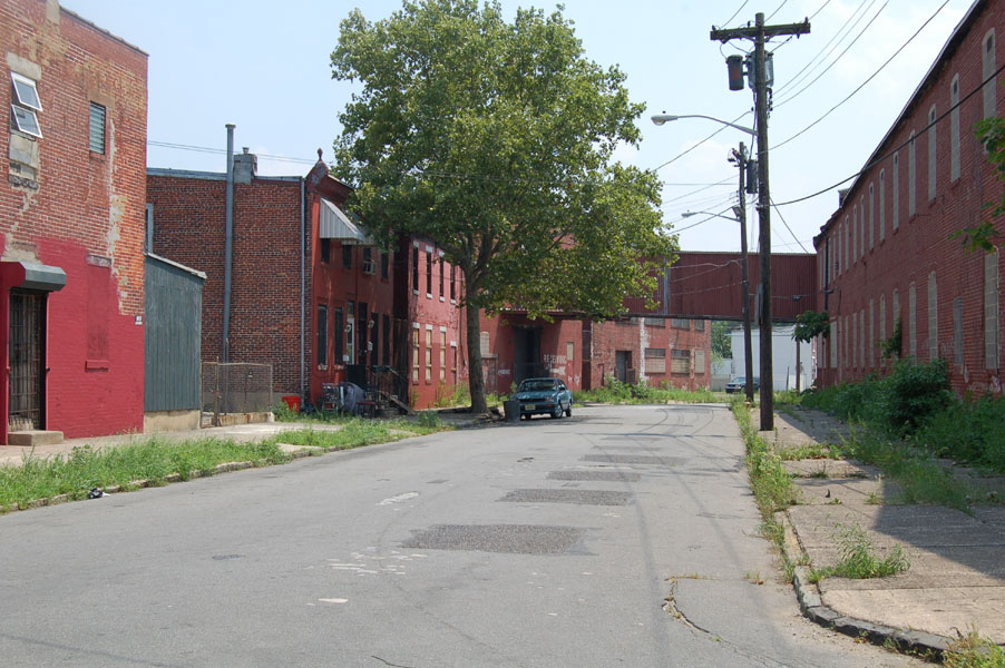 1000 Block of Orchard Street as seen from Mount Vernon Street, August 2, 2006