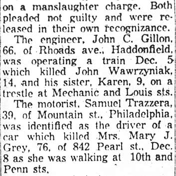 Judge Holds Engineer in Child Deaths, continued, Camden Courier-Post, December 19, 1957