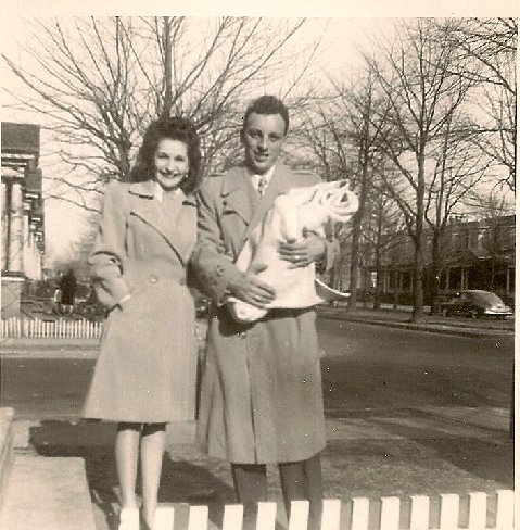 Leonard and Olga Ianelli, 1275 Park Boulevard, early 1940s
