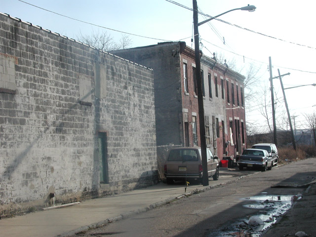 Looking south from Kaighn Avenue, December 22, 2005