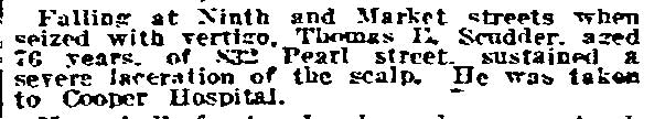 832 Pearl Street, Philadelphia Inquirer, April 3, 1918