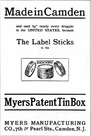 Myers Manufacturing Company at 639 Pearl Street, 1915