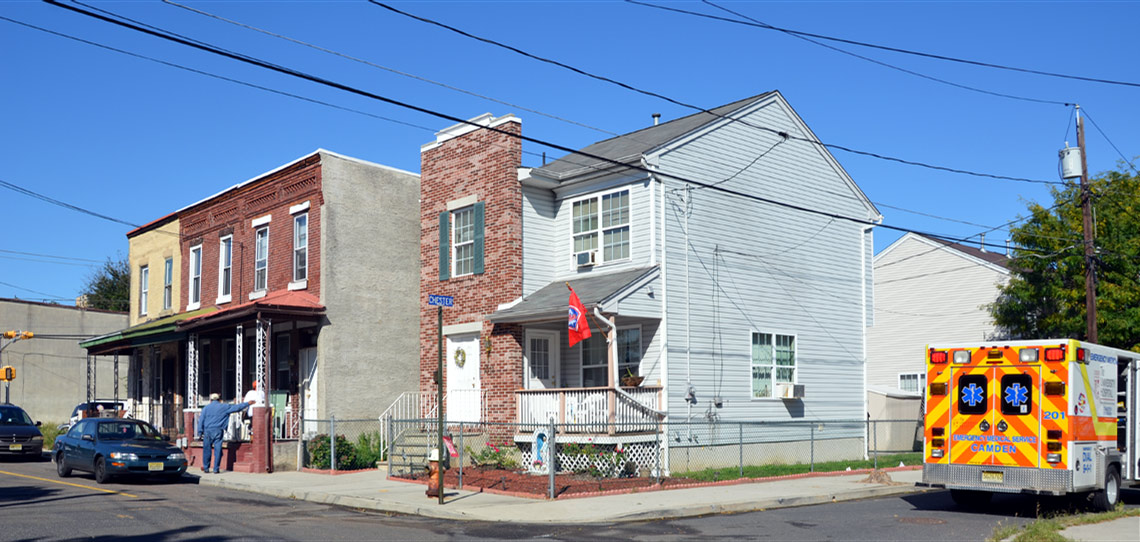 Northwest corner of Penn and Chester Streets, October 16, 2011