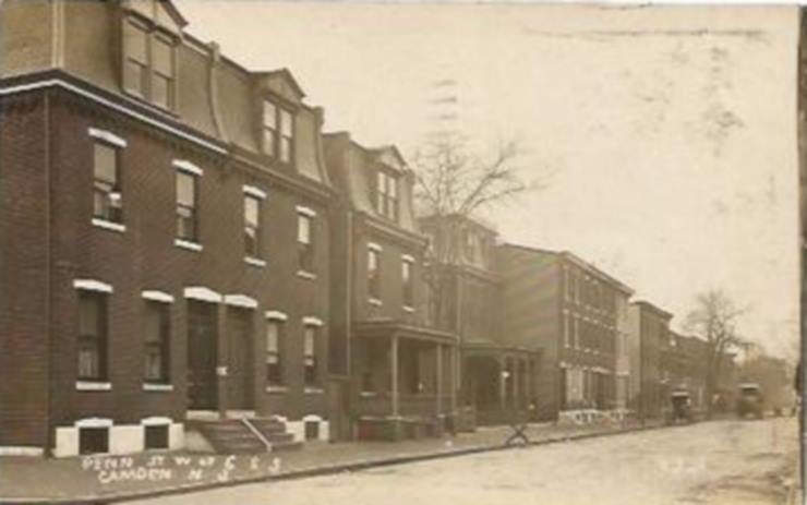 Penn Street west of North 6th Street, 1912